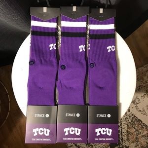 Stance Socks TCU 3-Pack men’s large size 9-12